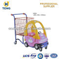 Kid style shopping cart with chair KI00A